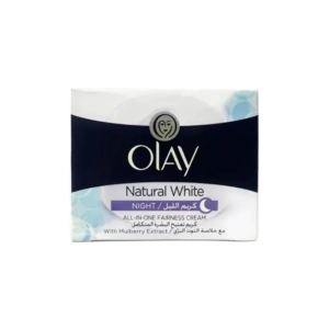 Olay Natural White Night All In One Fairness Cream With Mulberry Extract