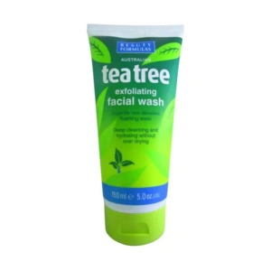Beauty Formulas - Tea Tree Exfoliating Facial Wash - 150ml