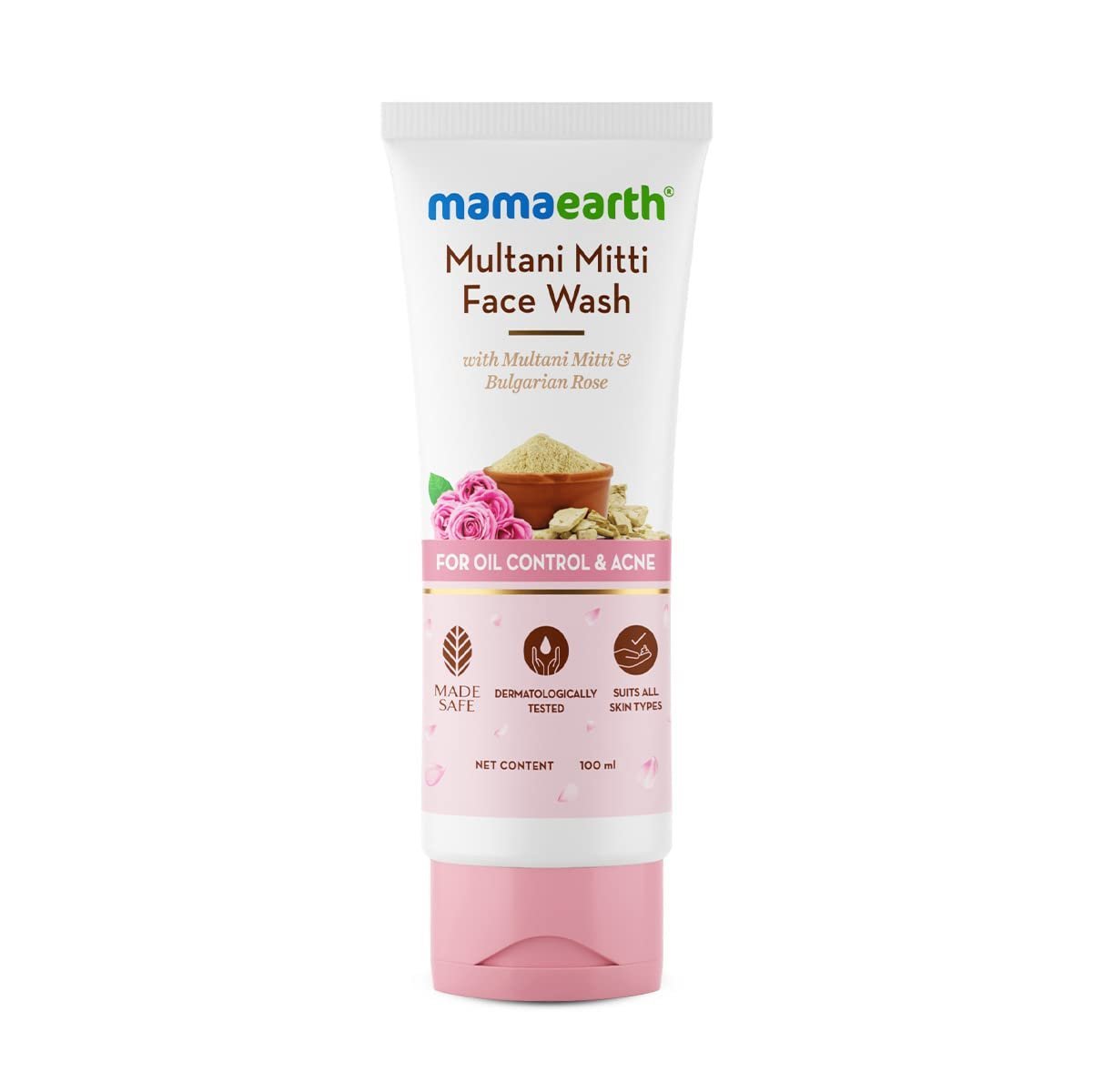 Mamaearth Multani Mitti Face Wash 100Ml