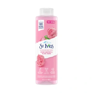 St. Ives Refreshing Body Wash Rose Water And Aloe Vera-650ML