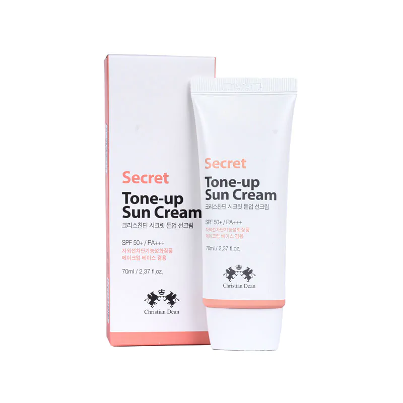 Christian Dean Secret Tone-Up Sun Cream with SPF50+ - 70ml