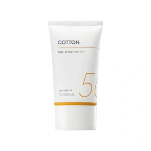 Missha All Around Safe Block Cotton Sunscreen SPF50+ 50ml