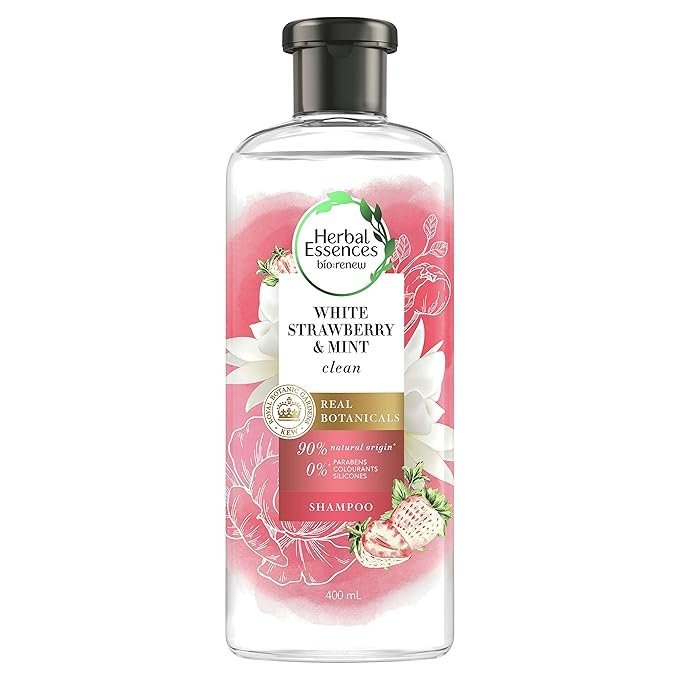 Herbal Essences Bio:renew Clean White Strawberry & Sweet Mint Shampoo 400ml